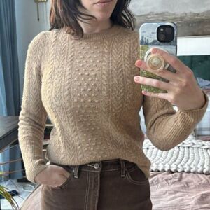 J.Crew Cable Knit Sweater